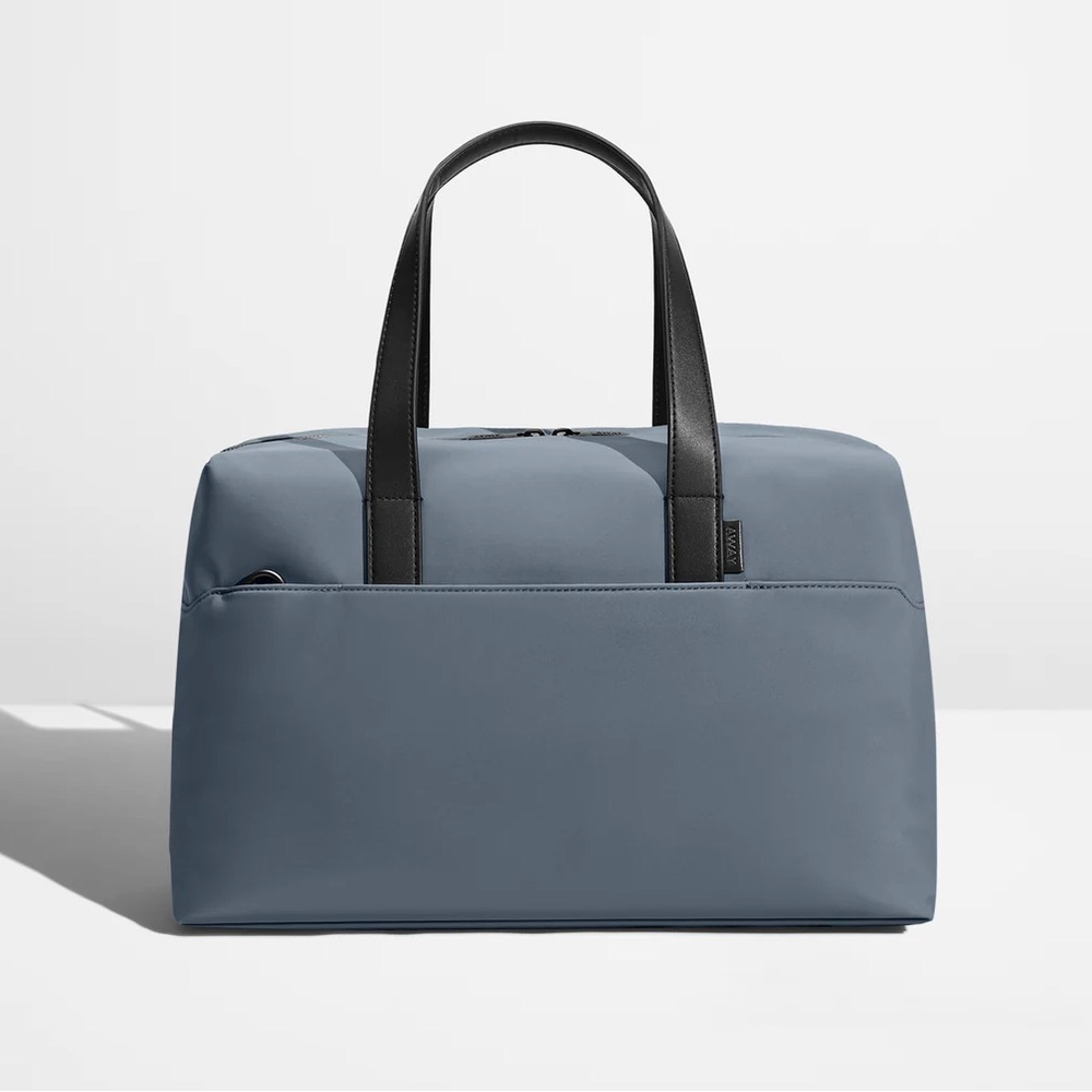 Away Coastal Blue The Everywhere Bag, monogrammed TAC